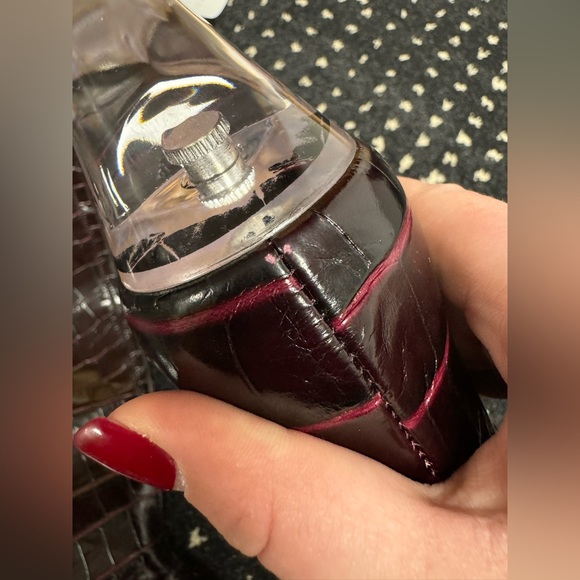 Stuart Weitzman Lucite Croc Over the Knee Boots - Picture 5 of 15